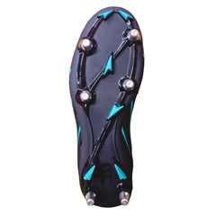 Canterbury Falcon 2.0 Team SG Rugby Boots Men's (Black Green A89)