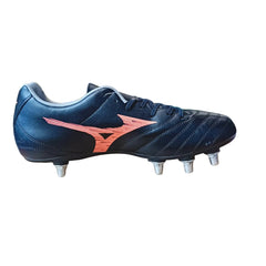 Mizuno Monarcida Neo III SG Rugby Boots Men's (Black Red)