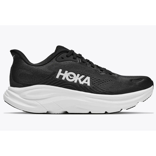 Hoka Clifton 11 Running Shoes Women's (Black White BWHT)
