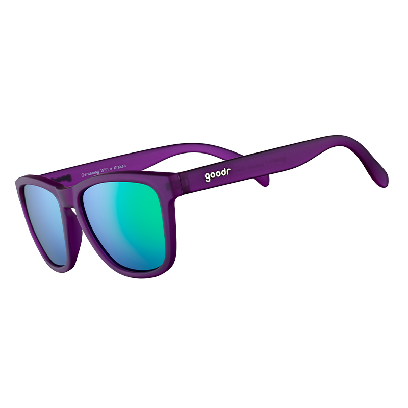 Goodr Gardening With A Kraken Sunglasses Unisex (Purple)