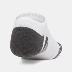 Under Armour Performance Tech No Show Socks 3 Pack Unisex