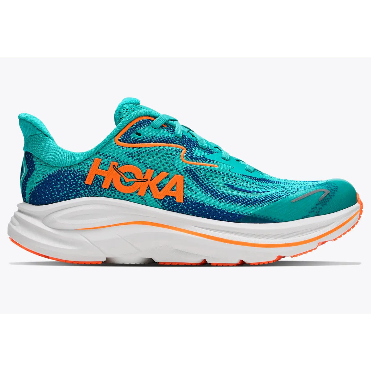 Hoka Clifton 10 Running Shoes Kid's (Blue NCQ)
