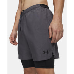 Under Armour Vanish Woven 2.0 2in1 Shorts Men's (Grey 025)