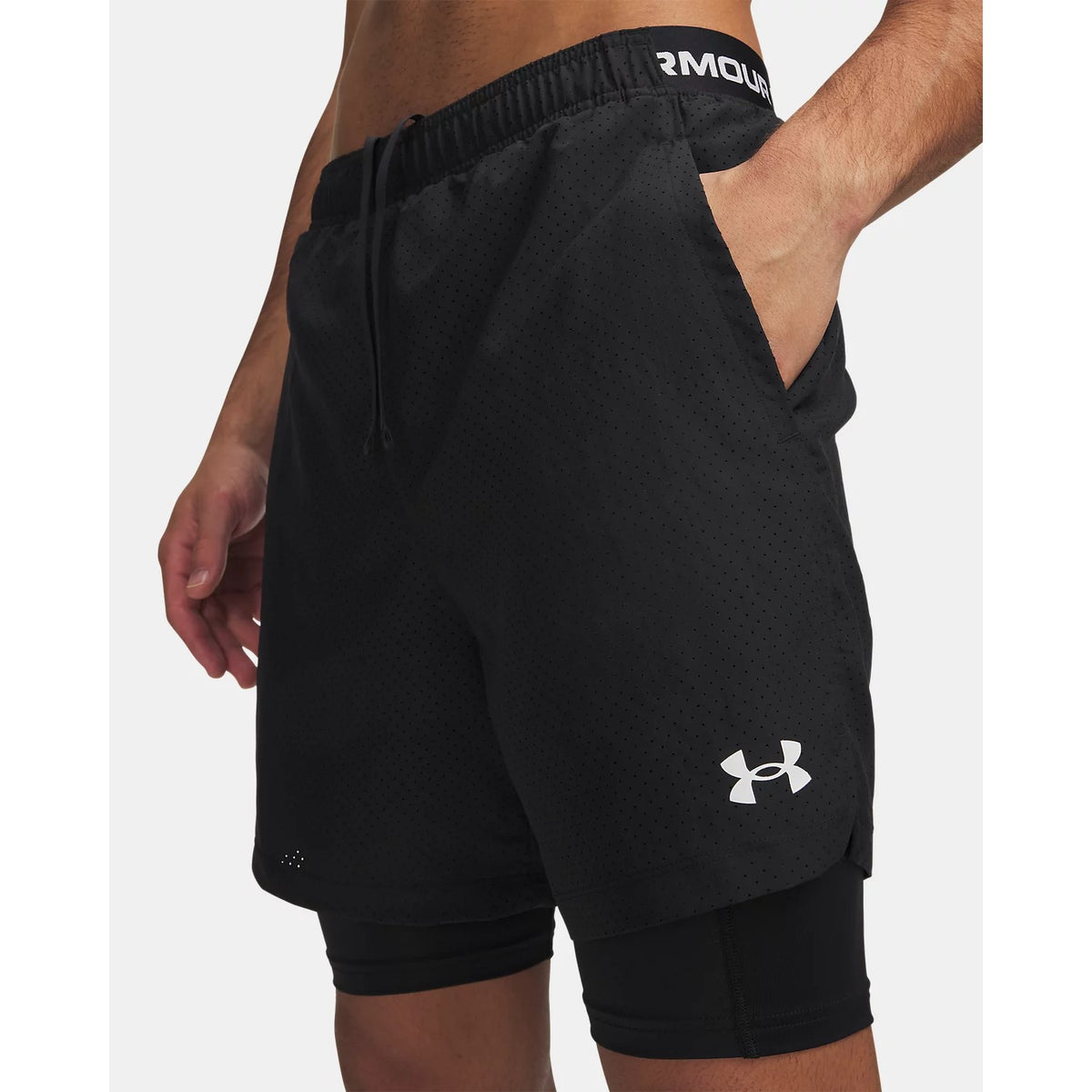 Under Armour Vanish Woven 2.0 2in1 Shorts Men's (Black 001)