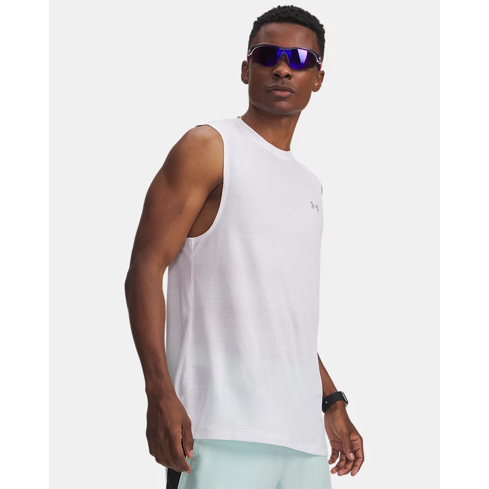 Under Armour Velociti Tank Top Men's (White 100)