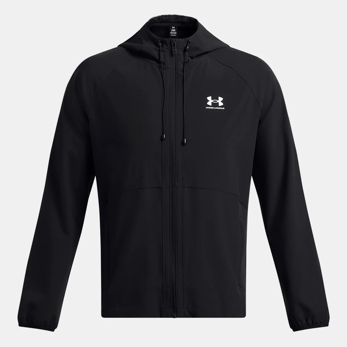 Under Armour Stretch Woven Jacket Men's (Black White 001)