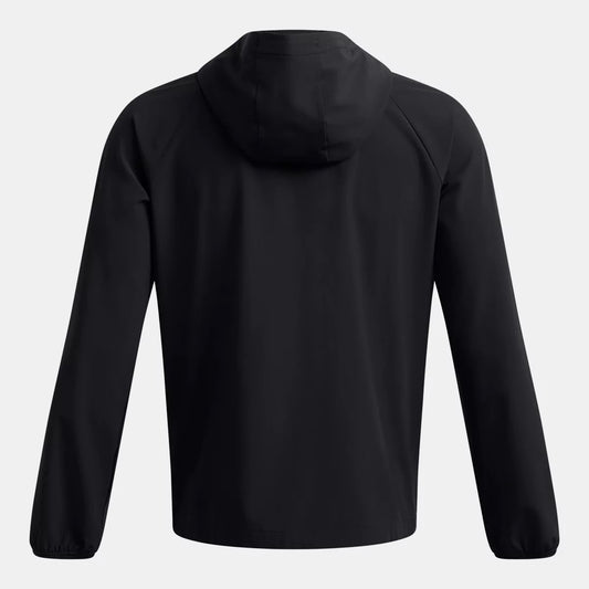 Under Armour Stretch Woven Jacket Men's (Black White 001)