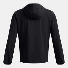 Under Armour Stretch Woven Jacket Men's (Black White 001)