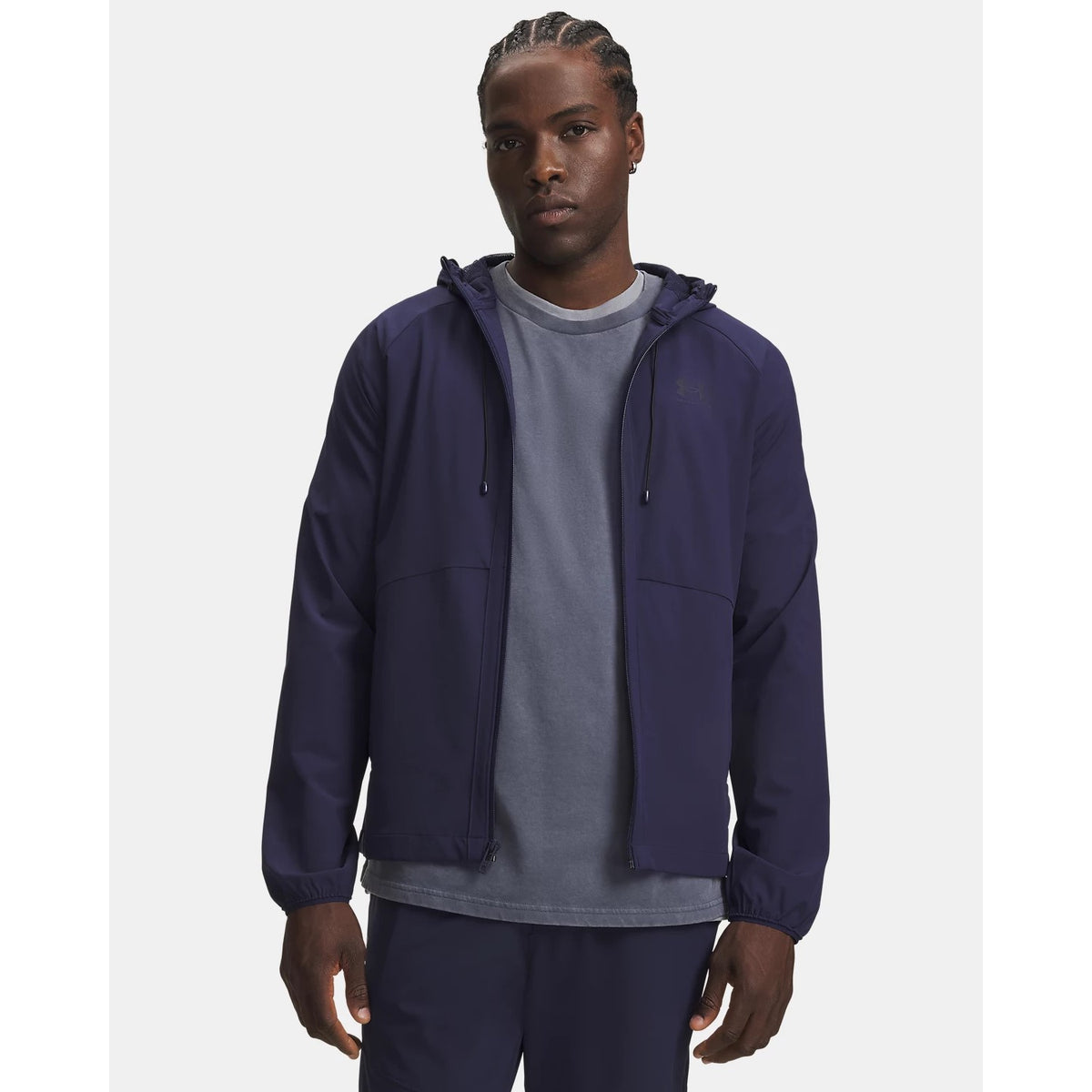 Under Armour Stretch Woven Jacket Men's (Midnight Navy Black 410)