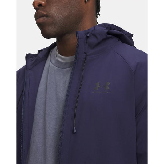 Under Armour Stretch Woven Jacket Men's (Midnight Navy Black 410)