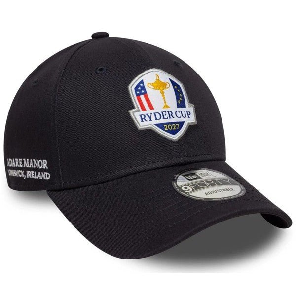 New Era Ryder Cup 2027 Core Adjustable 9Forty Cap – Adults | Navy
