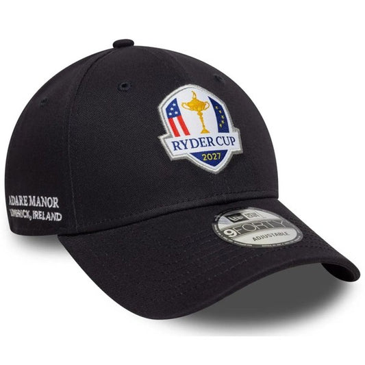 New Era Ryder Cup 2027 Core Adjustable 9Forty Cap – Adults | Navy