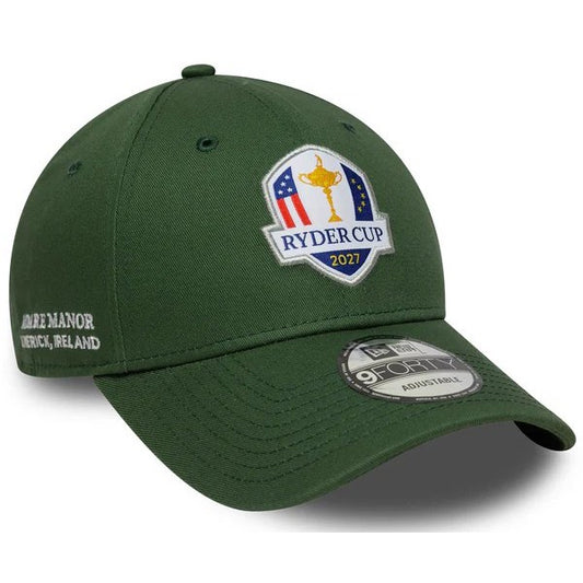 New Era Ryder Cup 2027 Core Ad 9Forty Cap – Adults | Green