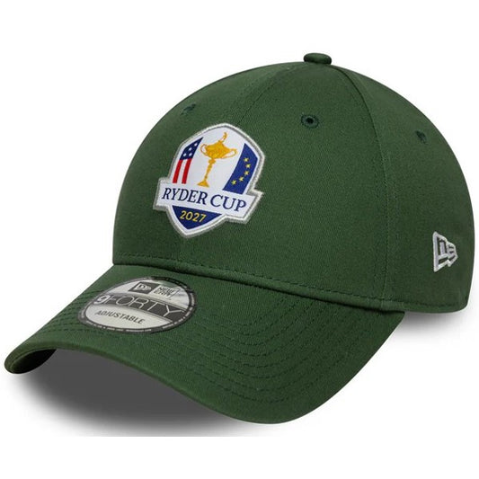 New Era Ryder Cup 2027 Core Ad 9Forty Cap – Adults | Green