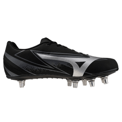 Mizuno Waitangi Pro SG Rugby Boots Men's (Black Galaxy Silver)