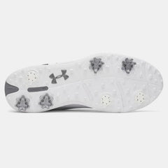 Under Armour Drive Fade 2 Golf Shoes Men's (White Grey 100) Wide Fit