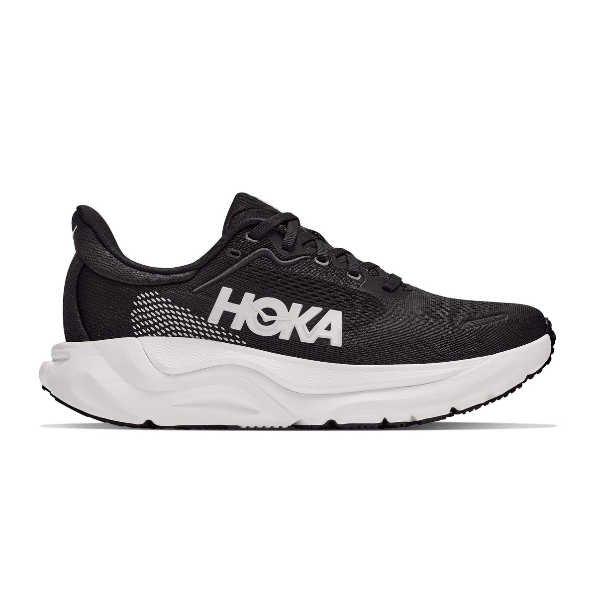 Hoka Arahi 9 Running Shoes Men's Wide (Black White)