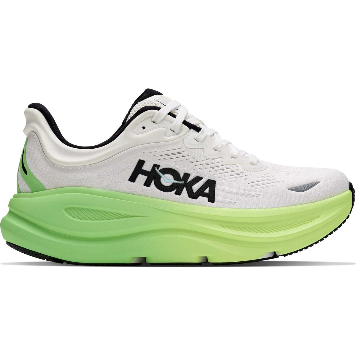Hoka Bondi 9 Running Shoes Women's (White Tart Apple WTTR)