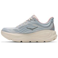 Hoka Bondi 9 Glimmer Running Shoes Women's (Alabaster Mineral Blue ATRM)