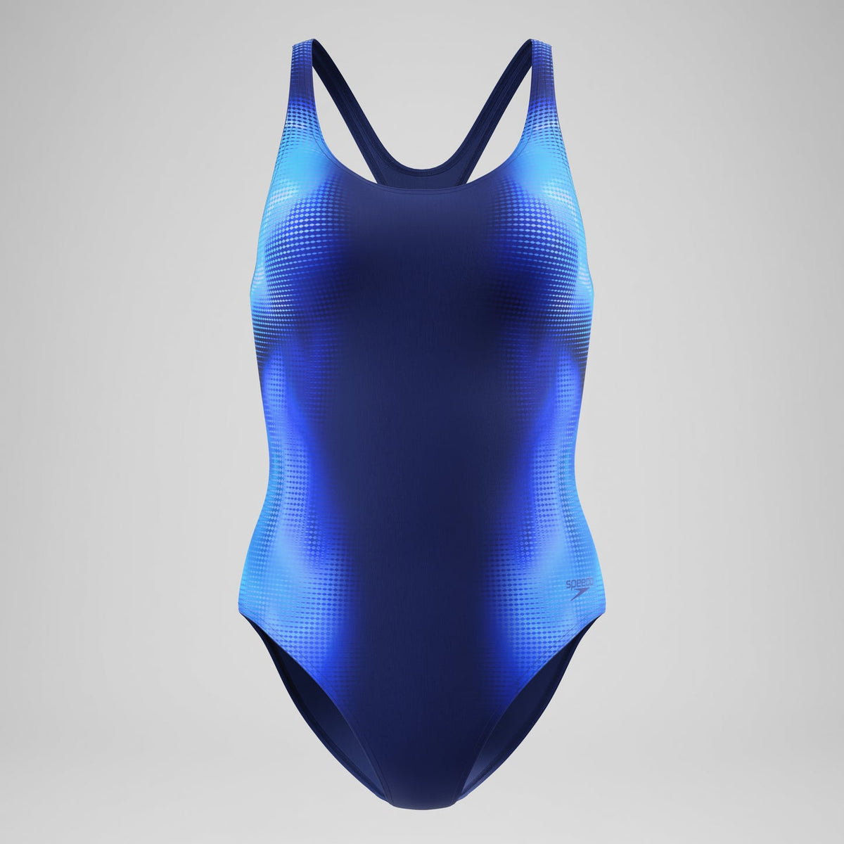 Speedo Placement Medalist One Piece Swimsuit Women's (Navy Blue)