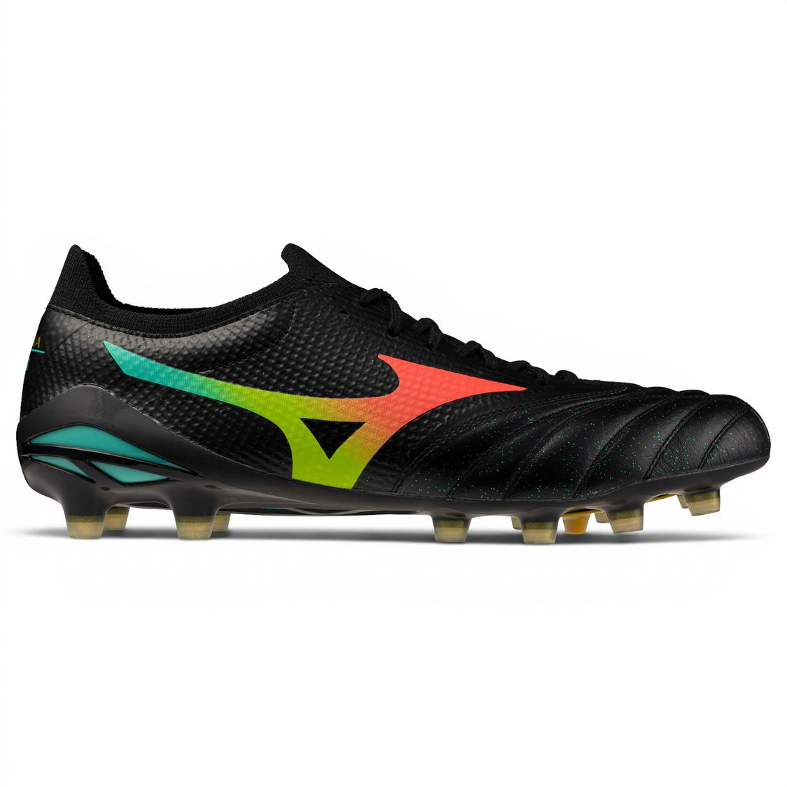 Mizuno Morelia Neo IV Elite FG Football Boots Men's (Black Orange)
