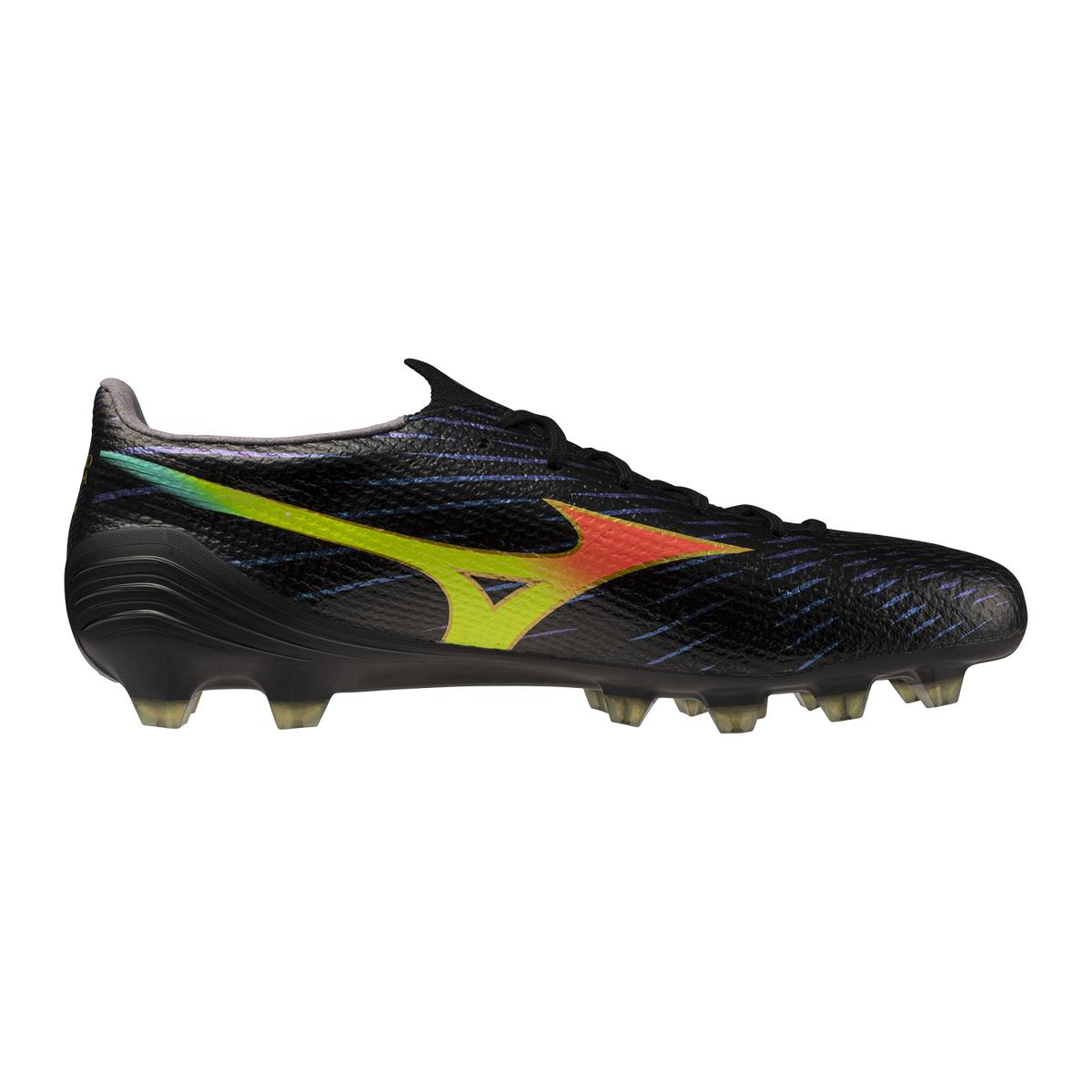 Mizuno Alpha III Elite FG Football Boots Men's (Black Orange)
