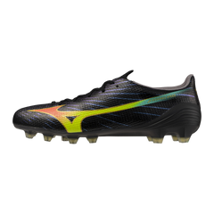 Mizuno Alpha III Elite FG Football Boots Men's (Black Orange)