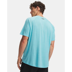 Under Armour Tech Textured T-Shirt Men's (Fresco Blue Black 481)