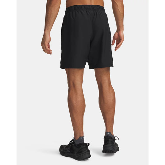 Under Armour Tech Woven Wordmark Shorts Men's (Black Fresco Blue 012)