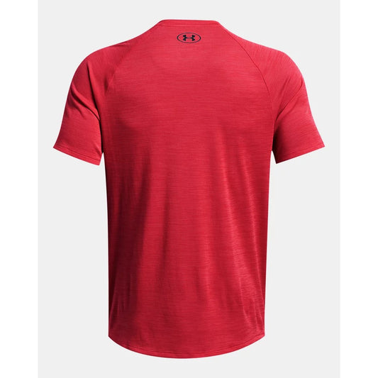 Under Armour Tech Textured T-Shirt Men's (Red Black 600)