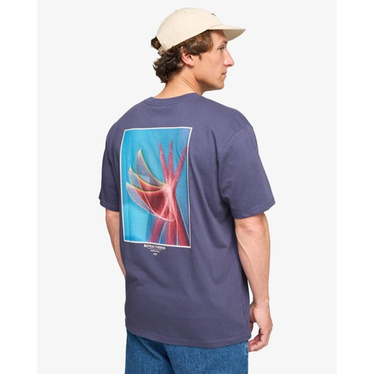 Billabong Russel Spencer Flower Premium T-Shirt Men's (Indigo VIG)