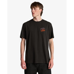 Billabong Crayon Wave T-Shirt Men's (Washed Black WAA)