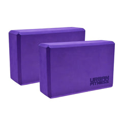 Urban Fitness Yoga Brick (Pair) (Purple UFM209)