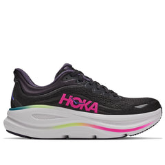 Hoka Bondi 9 Running Shoes Women's (Black Neon Dragonfruit)