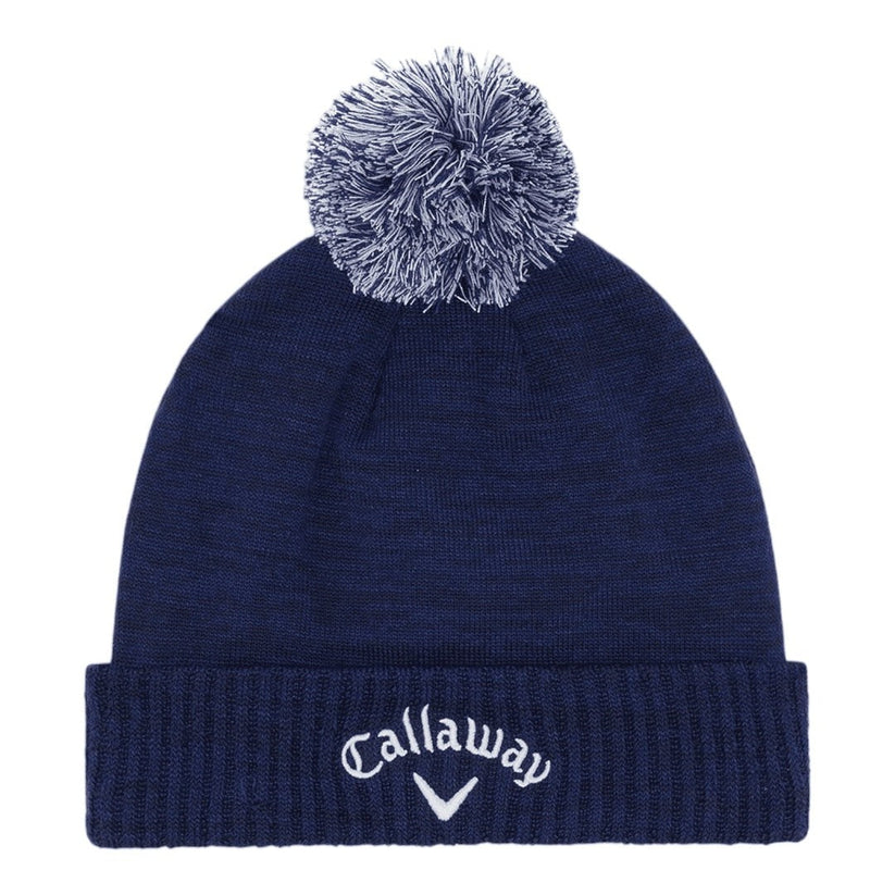 Callaway Fleece Lined Pom Beanie Unisex (Navy 410)