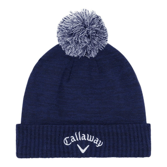 Callaway Fleece Lined Pom Beanie Unisex (Navy 410)
