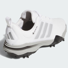 Adidas Adipower Gore-Tex Golf Shoe Wide Fit (White Silver Black)