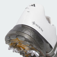 Adidas Tour360 Gore-Tex Wide Golf Shoes (Cloud White Iron Metallic )