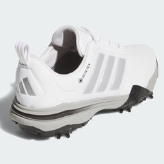 Adidas Tour360 Gore-Tex Wide Golf Shoes (Cloud White Iron Metallic )