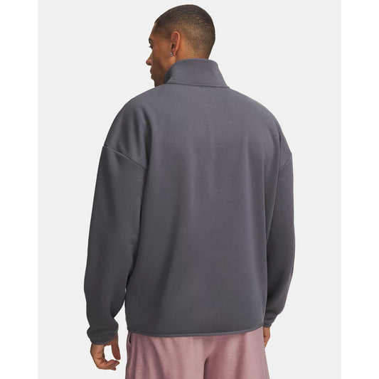Under Armour Fleece Quarter Zip Top Men's (Grey 025)