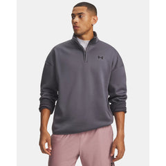 Under Armour Fleece Quarter Zip Top Men's (Grey 025)