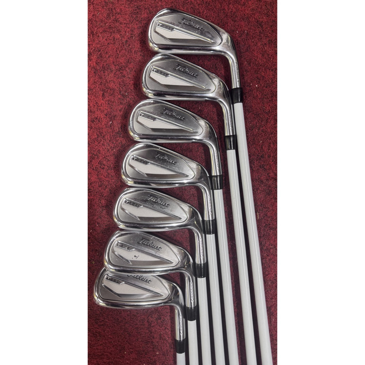 Titleist T350 5 to 9 Irons PW 43°+GW 48° 7 Iron Set EX-Rental (Ladies Right Hand)