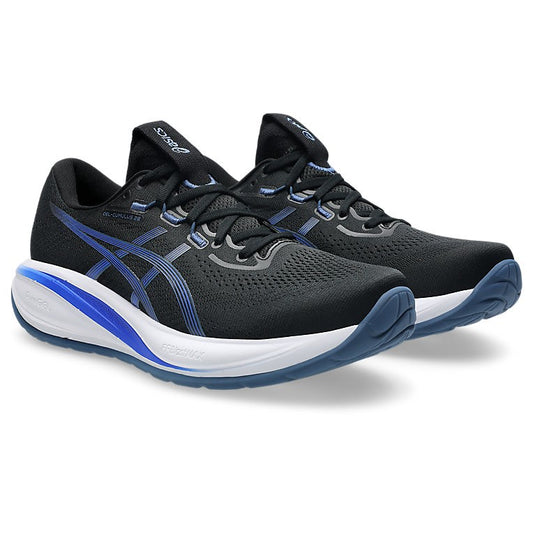 Asics Gel Cumulus 28 Running Shoes Mens (Black Neon Blue 006)