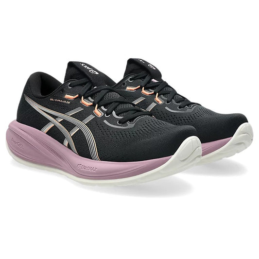 Asics Gel Cumulus 28 Running Shoes Women's (Black Taro Purple 004)