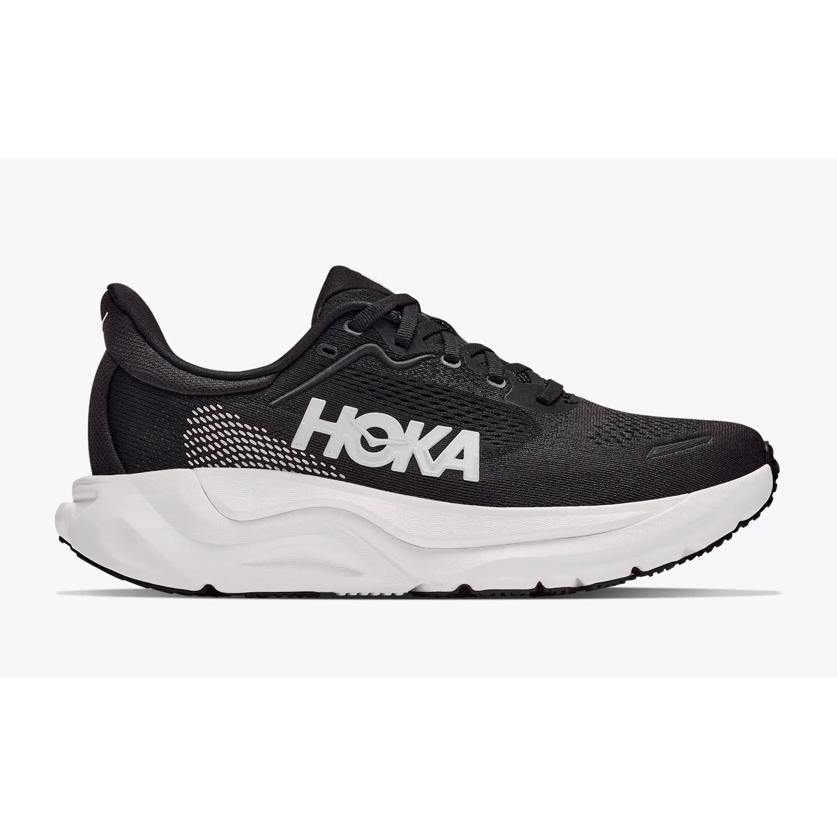 Hoka Arahi 9 Running Shoes Men's (Black White BWHT)