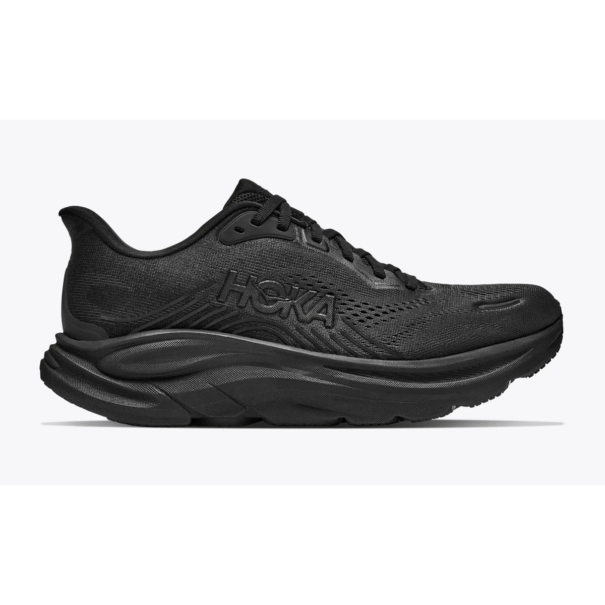 Hoka Clifton 11 Running Shoes Men's Wide (Black BBLC)