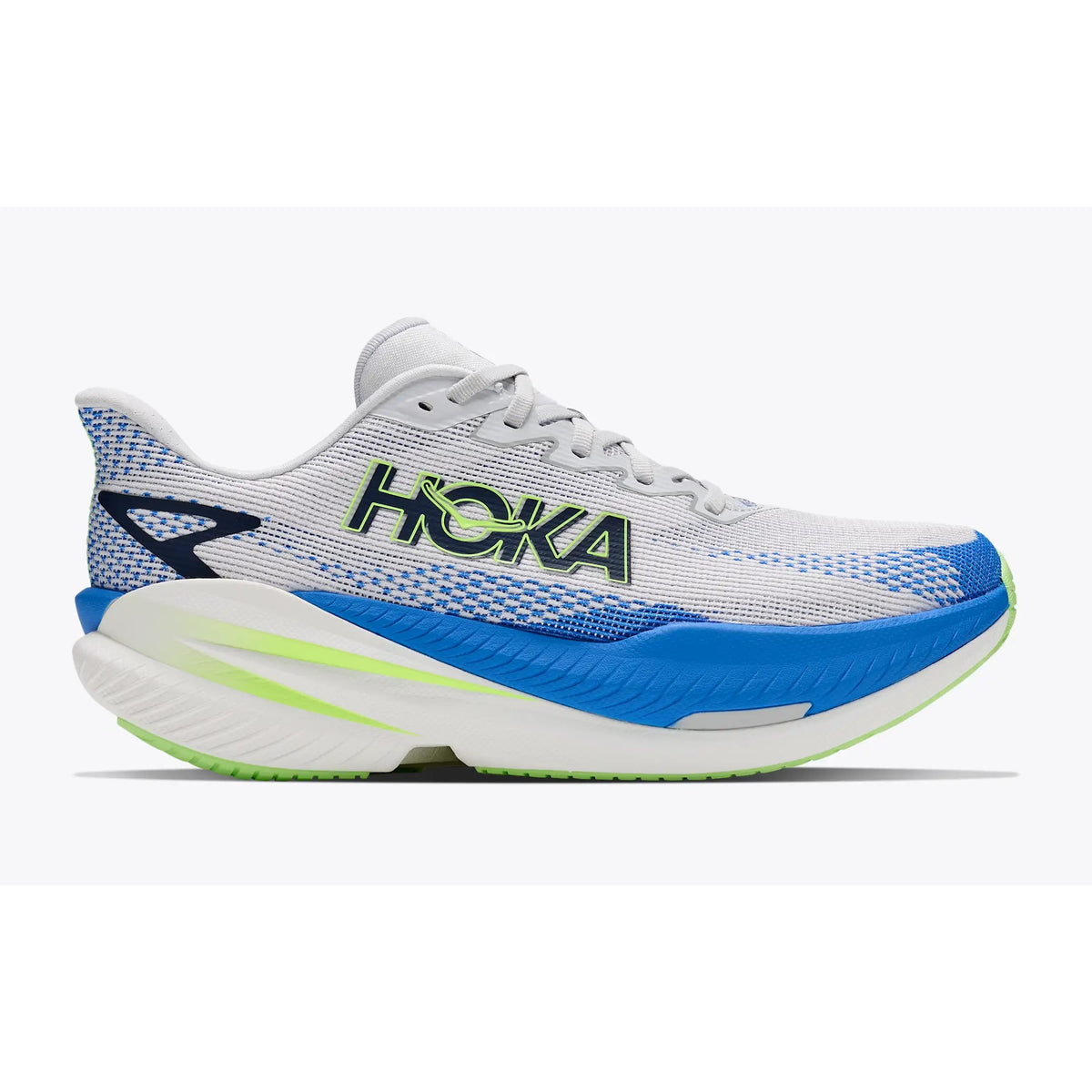 Hoka Mach X3 Running Shoes Men's (Cosmic Grey Virtual Blue CRVY)