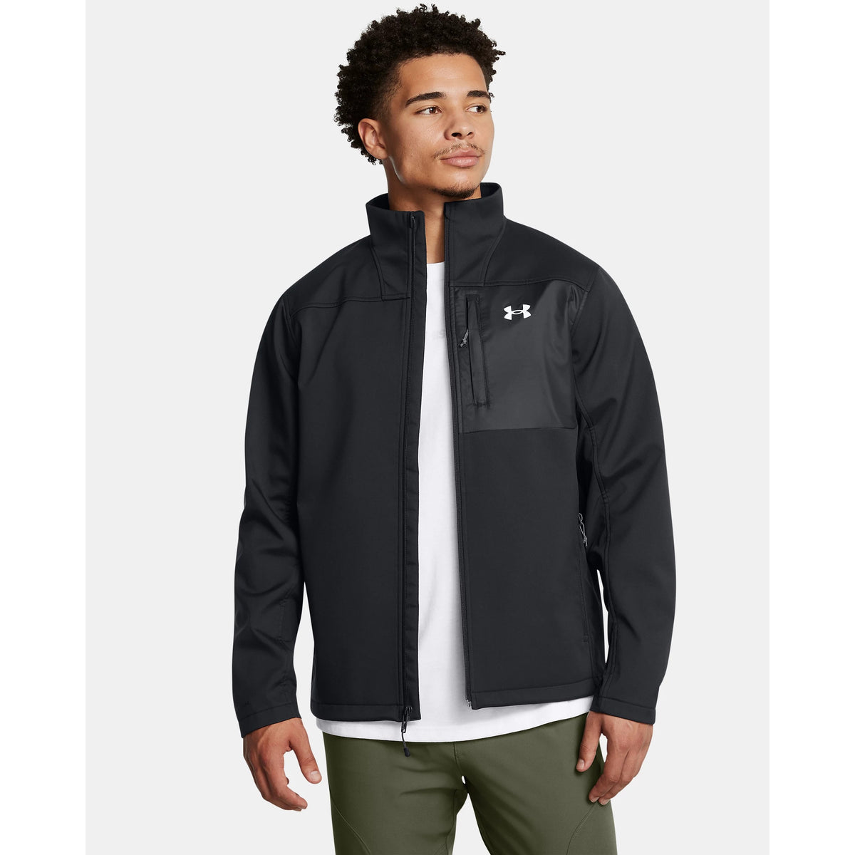 Under Armour Coldgear Shield 2.0 Jacket Men's (Black White 003)