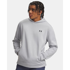 Under Armour Wordmark Emboss Armour Fleece Hoodie Men's (Mod Grey 011)