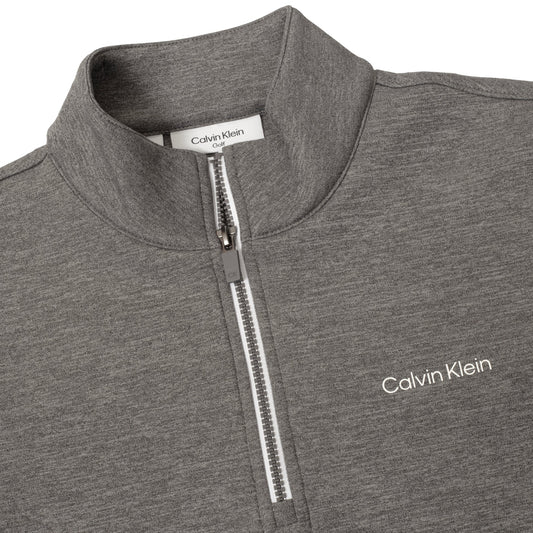 Calvin Klein Scuba 1/4 Zip Top Men's (Grey Marl)